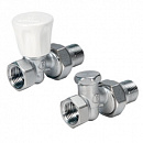 Комплект для подкл рад GIA 1/2 прямой R706KX003  (регулир+отсечной) GIACOMINI с доставкой в NAME