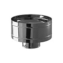 Зонт с ветрозащитой D-160 для дымохода из нержавеющей стали Прок с доставкой в NAME